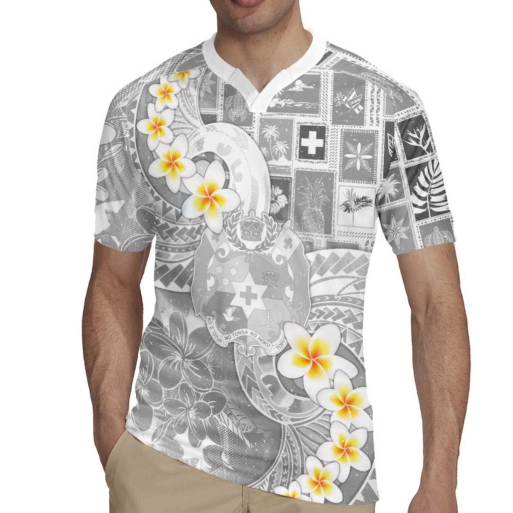 Tonga Christmas Rugby Jersey Kilisimasi Fiefia Retro Style White - Polynesian Pride