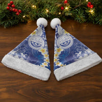 Federated States Of Micronesia Christmas Santa Hat Retro Style Bright Version - Polynesian Pride
