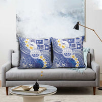 Federated States Of Micronesia Christmas Pillow Cover Retro Style Bright Version - Polynesian Pride