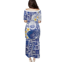 Federated States Of Micronesia Christmas Puletasi Retro Style Bright Version - Polynesian Pride