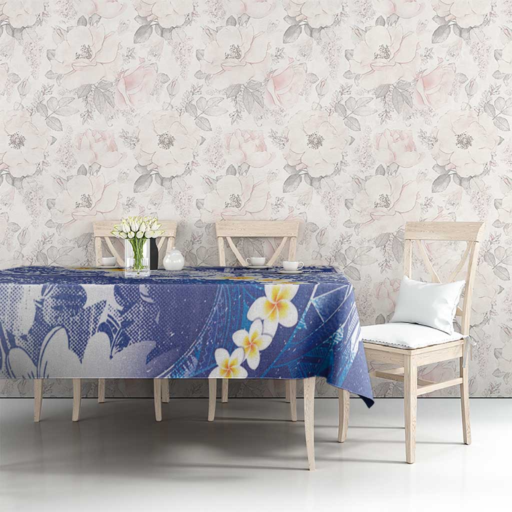 Federated States Of Micronesia Christmas Tablecloth Retro Style Bright Version - Polynesian Pride