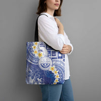 Federated States Of Micronesia Christmas Tote Bag Retro Style Bright Version - Polynesian Pride