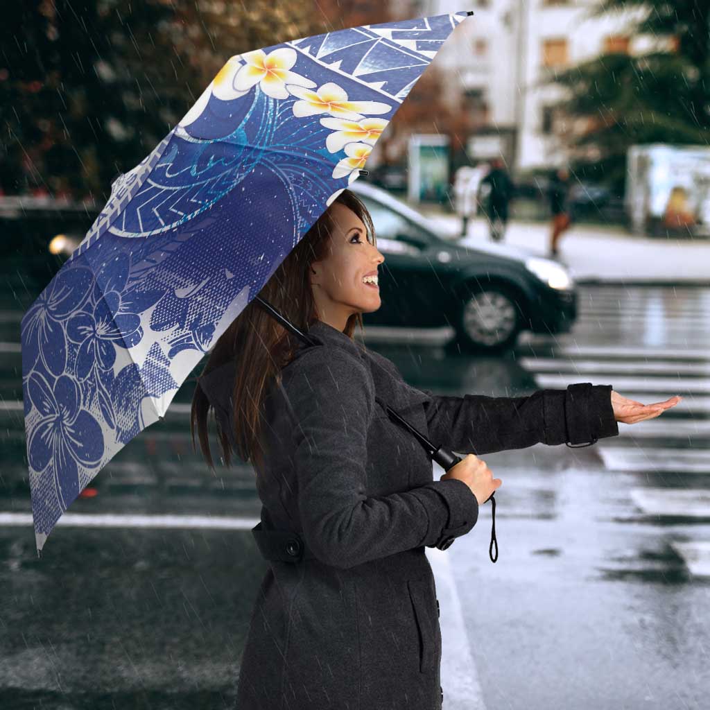 Federated States Of Micronesia Christmas Umbrella Retro Style Bright Version - Polynesian Pride