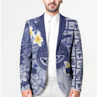 Federated States Of Micronesia Christmas Blazer Retro Style Dark Version - Polynesian Pride