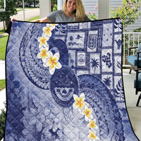 Federated States Of Micronesia Christmas Quilt Retro Style Dark Version - Polynesian Pride