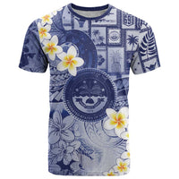 Federated States Of Micronesia Christmas T Shirt Retro Style Dark Version - Polynesian Pride