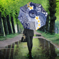 Federated States Of Micronesia Christmas Umbrella Retro Style Dark Version - Polynesian Pride