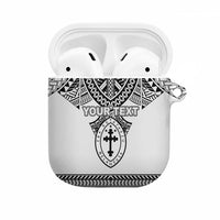 Personalised Melanesian Brotherhood AirPods Case With Tribal Pattern - Polynesian Pride