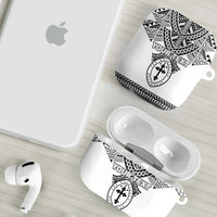 Personalised Melanesian Brotherhood AirPods Case With Tribal Pattern - Polynesian Pride