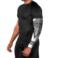 Personalised Melanesian Brotherhood Arm Sleeves With Tribal Pattern - Polynesian Pride