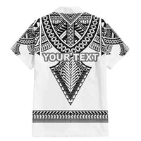 Personalised Melanesian Brotherhood Family Matching Mermaid Dress and Hawaiian Shirt With Tribal Pattern LT05 - Polynesian Pride
