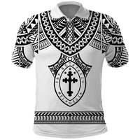 Personalised Melanesian Brotherhood Polo Shirt With Tribal Pattern - Polynesian Pride