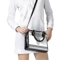 Personalised Melanesian Brotherhood Shoulder Handbag With Tribal Pattern - Polynesian Pride