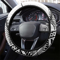 Melanesian Brotherhood Steering Wheel Cover With Tribal Pattern - Polynesian Pride