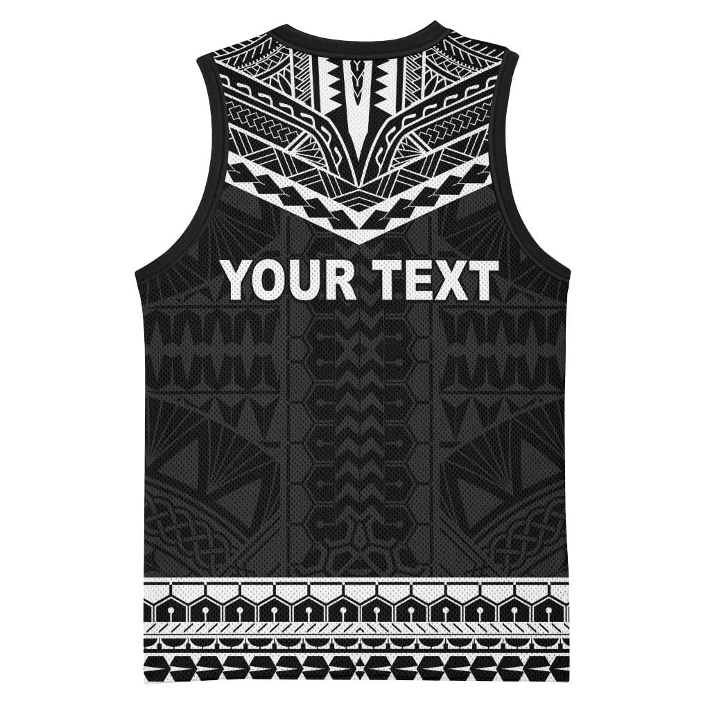 Personalised Melanesian Brotherhood Basketball Jersey Ministry Faith And Mission LT05 - Polynesian Pride