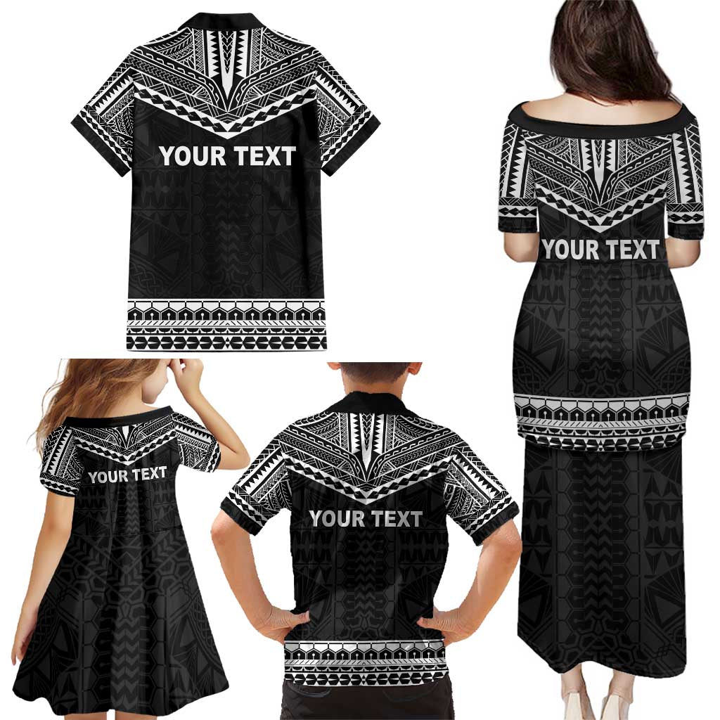Personalised Melanesian Brotherhood Family Matching Puletasi and Hawaiian Shirt Ministry Faith And Mission LT05 - Polynesian Pride