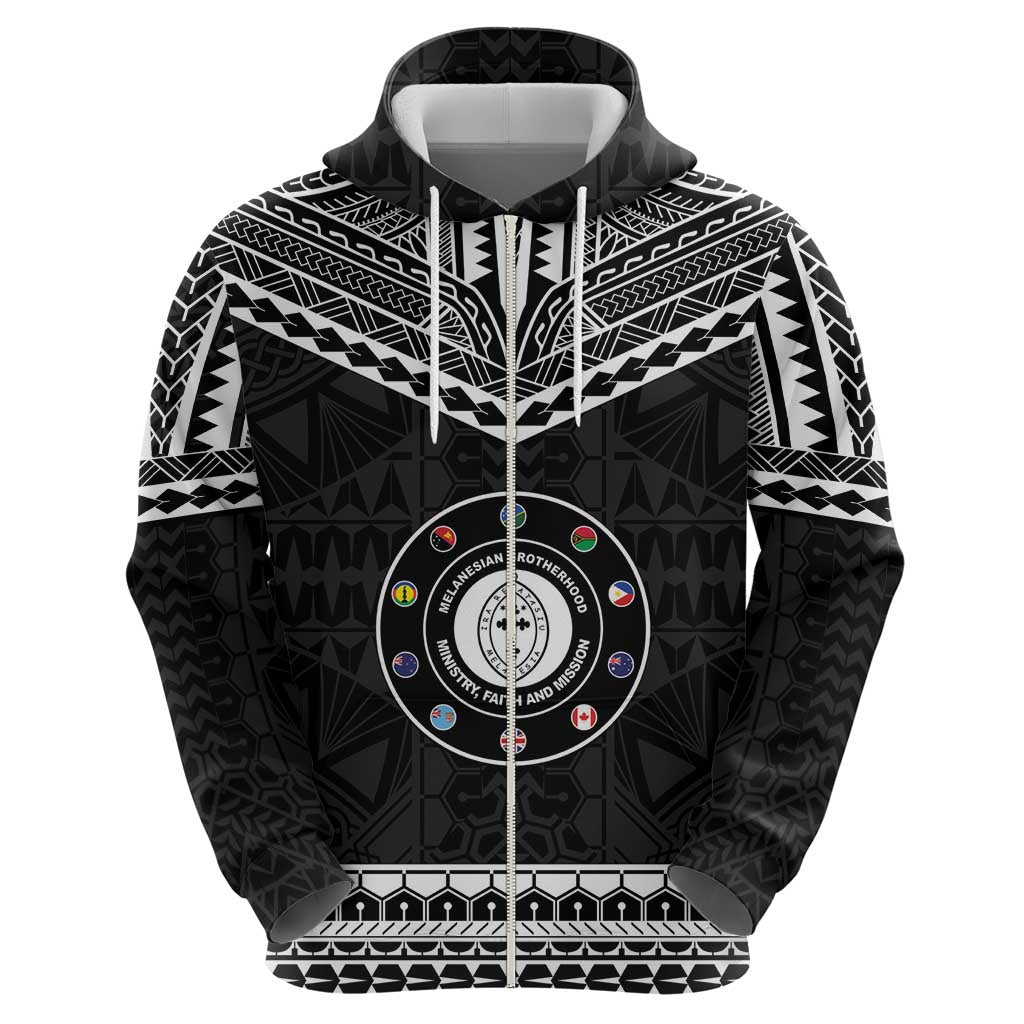 Personalised Melanesian Brotherhood Hoodie Ministry Faith And Mission LT05 - Polynesian Pride