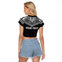 Personalised Melanesian Brotherhood Raglan Cropped T Shirt Ministry Faith And Mission LT05 - Polynesian Pride