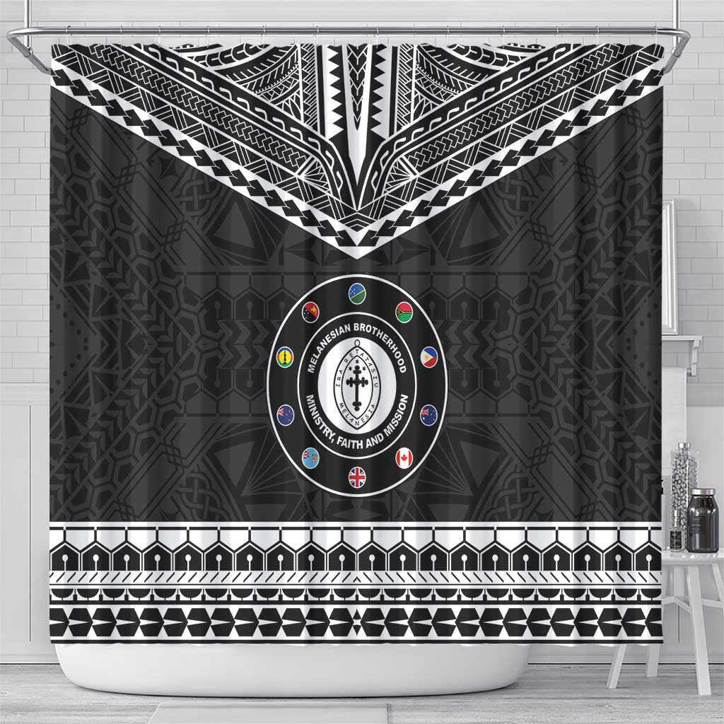 Melanesian Brotherhood Shower Curtain Ministry Faith And Mission - Polynesian Pride