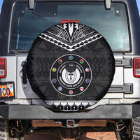 Melanesian Brotherhood Spare Tire Cover Ministry Faith And Mission LT05 Black - Polynesian Pride