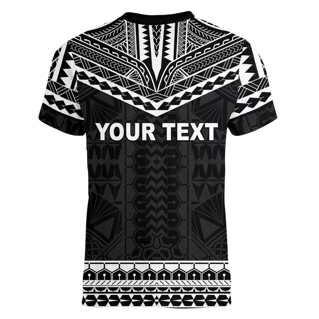 Personalised Melanesian Brotherhood Women V-Neck T-Shirt Ministry Faith And Mission LT05 - Polynesian Pride