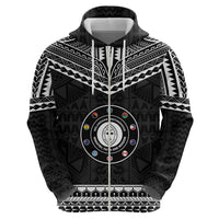 Personalised Melanesian Brotherhood Zip Hoodie Ministry Faith And Mission LT05 - Polynesian Pride