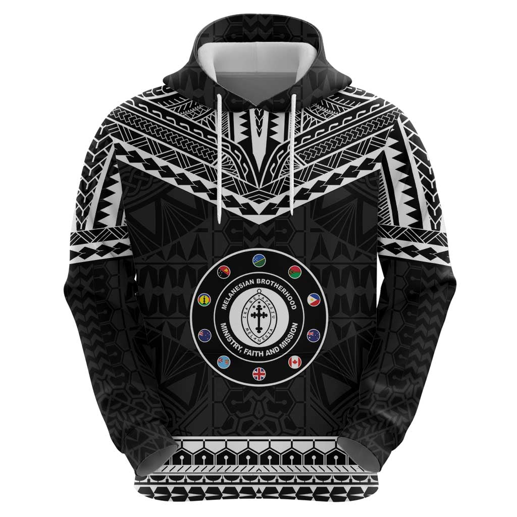 Personalised Melanesian Brotherhood Zip Hoodie Ministry Faith And Mission LT05 - Polynesian Pride