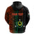 Custom Vanuatu Penama Hoodie Polynesian Tribal LT6 - Polynesian Pride