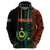 Custom Vanuatu Penama Hoodie Polynesian Tribal LT6 - Polynesian Pride