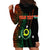 Custom Vanuatu Penama Hoodie Dress Polynesian Tribal LT6 - Polynesian Pride