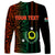 Custom Vanuatu Penama Long Sleeve Shirt Polynesian Tribal LT6 - Polynesian Pride