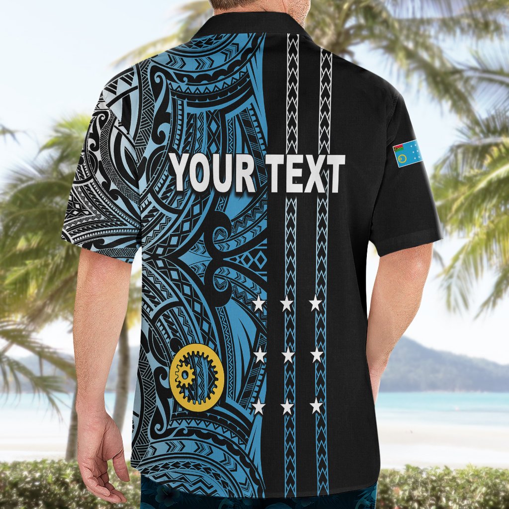Custom Vanuatu Sanma Hawaiian Shirt Polynesian Tribal LT6 - Polynesian Pride
