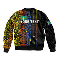 Custom Vanuatu Tafea Bomber Jacket Polynesian Tribal LT6 - Polynesian Pride