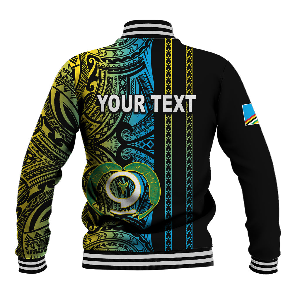 Custom Vanuatu Torba Baseball Jacket Polynesian Tribal LT6 - Polynesian Pride