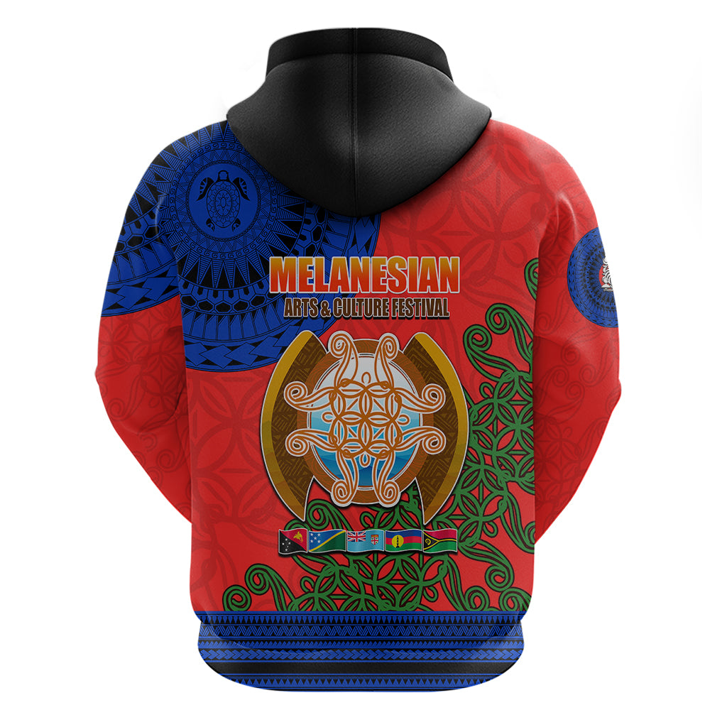 New Caledonia Hoodie Melanesian Festival 2023 LT6 - Polynesian Pride