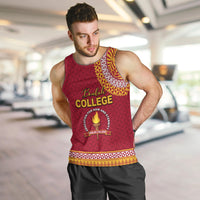 Tonga School Beulah College Men Tank Top Tribal Pattern LT6 - Polynesian Pride