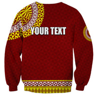 Tonga School Ha'apai High School Sweatshirt Tribal Pattern LT6 - Polynesian Pride
