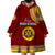 Tonga School Tonga High School Wearable Blanket Hoodie Tribal Pattern LT6 - Polynesian Pride