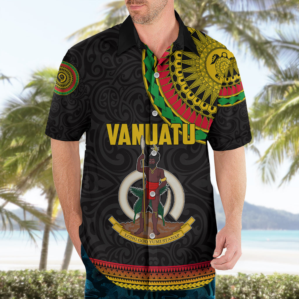 Custom Vanuatu Hawaiian Shirt Polynesia Circle LT6 - Polynesian Pride