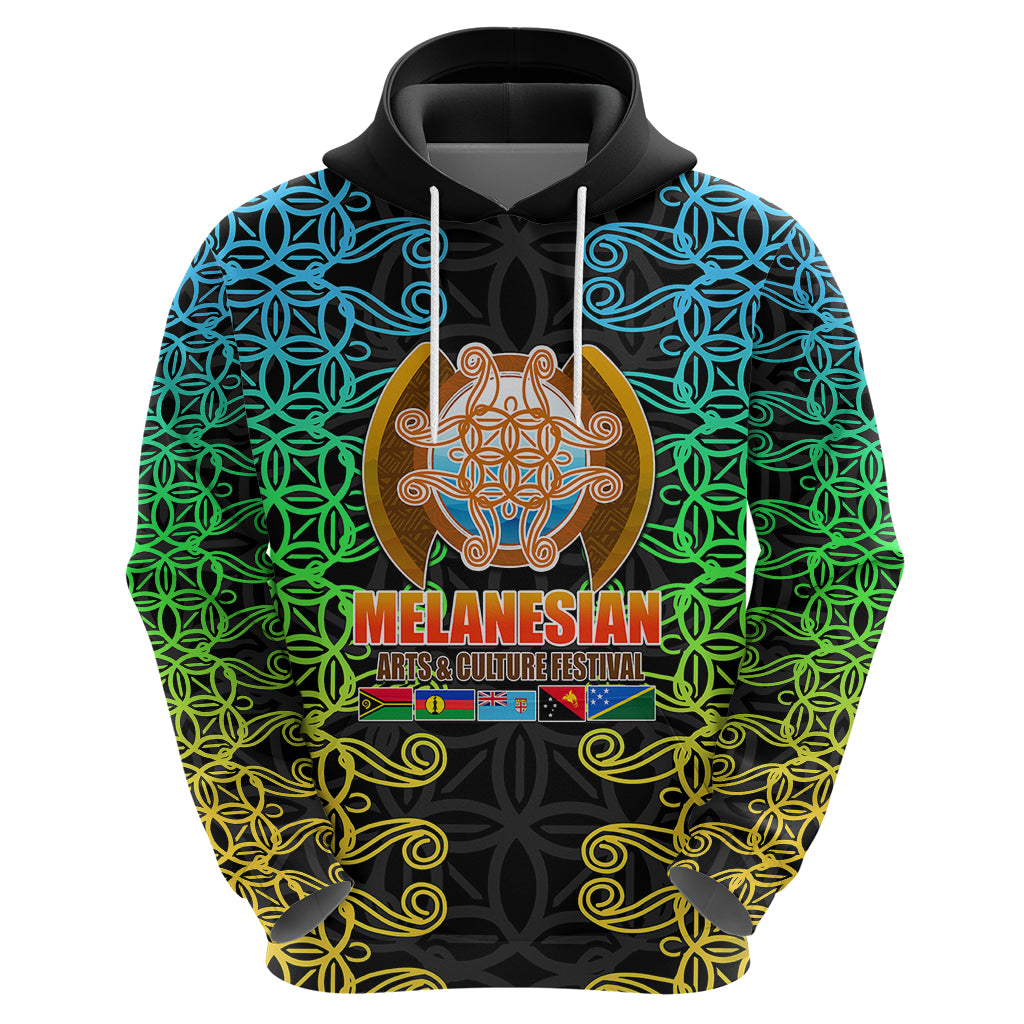 Melanesian Festival 2023 Hoodie Tribal Patterns LT6 - Polynesian Pride
