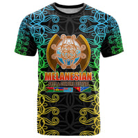 Melanesian Festival 2023 T Shirt Tribal Patterns LT6 Black - Polynesian Pride