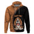 Custom Basset Hound Dog Hoodie With Polynesian Tribal Tattoo LT6 Pullover Hoodie Black - Polynesian Pride