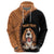 Custom Basset Hound Dog Hoodie With Polynesian Tribal Tattoo LT6 - Polynesian Pride