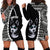 Custom Husky Dog Hoodie Dress With Polynesian Tribal Tattoo LT6 - Polynesian Pride