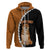 Custom Shiba Inu Dog Hoodie With Polynesian Tribal Tattoo LT6 Zip Hoodie Black - Polynesian Pride