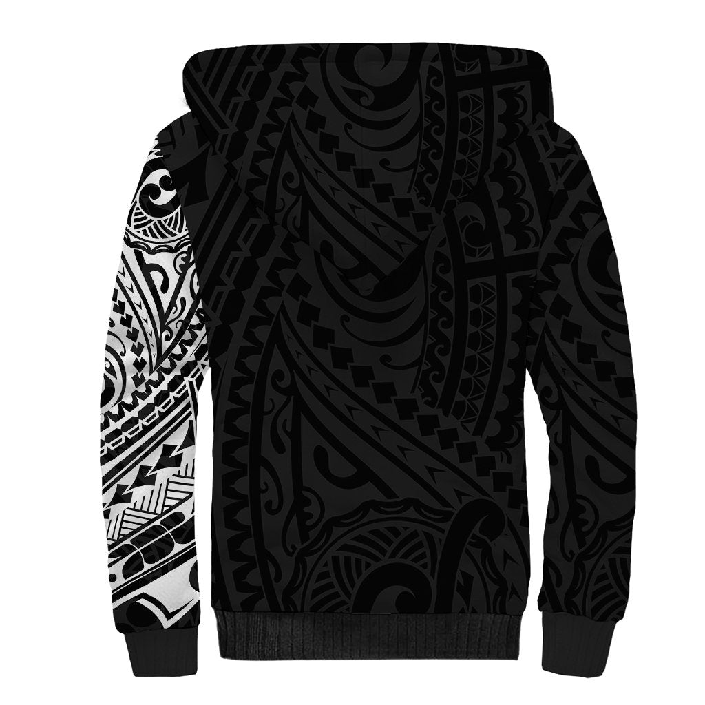 Polynesian Boxer Dog Sherpa Hoodie Dog In My Heart LT6 - Polynesian Pride