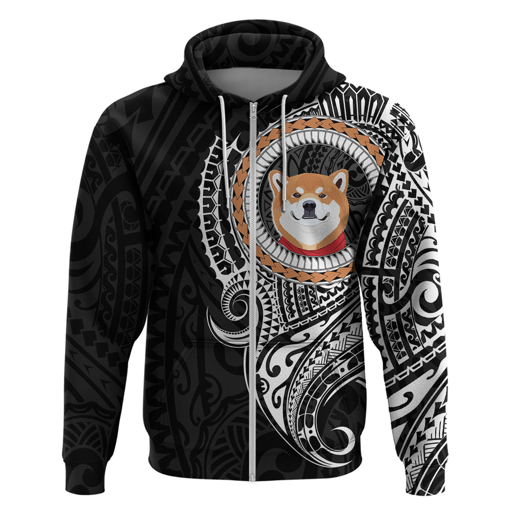 Polynesian Shiba Inu Dog Hoodie Dog In My Heart LT6 - Polynesian Pride