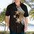 Polynesian Hawaiian Shirt With Plumeria Flower Gold LT6 - Polynesian Pride