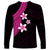 Polynesian Long Sleeve Shirt With Plumeria Flower Pink LT6 - Polynesian Pride