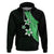 Polynesian Hoodie With Plumeria Flower Green LT6 Green - Polynesian Pride